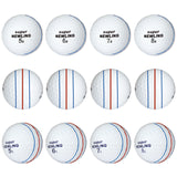 12 Pcs Golf Balls Supur Newling Two Layers Three Layers  Super Long Distance Golf Ball