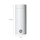 Portable Electric Water Kettle Smart Cup Thermal Bottle Insulated Coffee Thermos for Water Boiler Heater Electric Pot 220V 110V