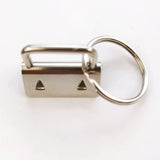 70 Pcs/Set Key Fob Hardware Set 20 Colors Leather Keychain Tassel Key Chain Pendant Making Accessories Wristlet Supplies