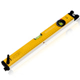 High Precisio Laser Level Ruler Red line 360° Adjustable Horizontal And Vertical Laser level 180mm Red Beam Laser Infrared Level