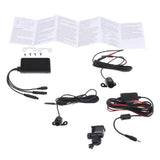3'' 140° Dual Lens Motorcycle Camera HD Video Recorder Waterproof Universal