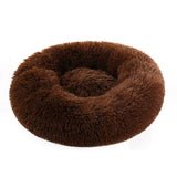 Cozy Calming Bed for Dogs Pet Bed Cat Bed Donut Cuddler Comfort  Anti Anxiety Dog Bed for Medium Large Dogs Cats Pet Supplies