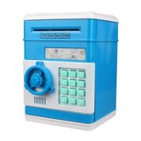 ATM Piggy Bank Automatic Money Rolling ATM Password Money Box Cash Coins Saving Box Creative Children Money Toy Christmas Gift