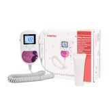 Doppler Baby Heart Rate Monitor Pocket Doppler 3.0MHz Fetal Doppler Ultrasound Baby Heartbeat Detector Home Pregnant