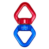 30KN Universal Ring Gimbal Ring Rotary Connector Rotational Hammock Swing Spinner Rope Swivel Connector