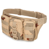 Outdoor Military Tactical Waist Bag Waterproof Nylon Camping Hiking Backpack Pouch Hand Bag Military Bolsa Style Mochila