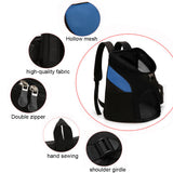 Travel Pet Dog Backpack Portable Breathable Carrier bag for puppy dog cat animals Folding Mesh bags Outdoor product