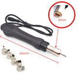 MYPOVOS 750W 8586 2in1 Electric Soldering Irons Soldering Stations +Hot Air Gun Better SMD Rework Station 220V RU Free Shipping
