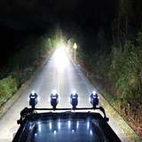 2 X 4inch 100W HID Driving Light Xenon Spotlight Work Fog Lamp 12V SUV Truck