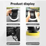 Portable Car Polishing Machine 1500rpm Automobile Car Polisher Waxing Machine Electric Waxer Buffing Sanding Tool
