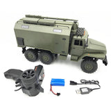 WPL B36 Ural 1/16 2.4G 6WD Rc Car Military Truck Rock Crawler Command Communication Vehicle RTR Toy