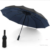 Windproof Double Automatic Folding Umbrella Female Male 12 Bone Car Luxury Large Business Umbrellas Men Rain Women Gift Parasol