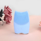 Free shipping Silicone Gel Cleansing System Facial Brush Rechargeable Electric Beauty Massage Instrument Sonic Cleaner