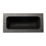 85 Oz Gold Large Graphite Ingot Mold Melting Casting Refining Scrap Bar Crucible