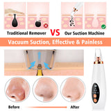 Facial Blackhead Remover Nose Pore Cleaner Vacuum Suction Pimple Black Dot Removal Facial Cleaning Beauty Tools Face Skin Care