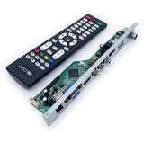 6710.BK universal lcd led tv controller driver board 8.9-42" 1920*1080 analog TV/AV/VGA/HDMI/USB Media Motherboard kit