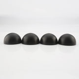 4Pcs HIFI Audio Ebony Hemisphere Column Speaker Amplifier Shock Absorber Feet Pad, Vibration Stands, Anti-Shock