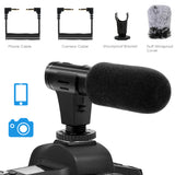 Camera Microphone Universal Microphone Video Microphones With USB Cable Phone Cable For Mobile Phones Cameras 50Hz-20KHz
