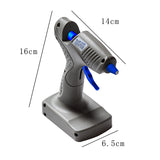 Wireless Hot Melt Glue Gun Machine DC AC Dual-purpose Glue Gun Separate Plug-in Glue Machine Fast Heating Craft Repair Tool