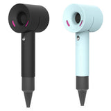 2x Hair Dryer Case Cover for Dyson Soft Silicone Gel for Supersonic Hair Dryer Black & Blue