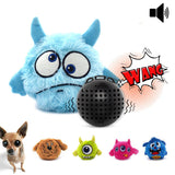 Interactive Dog Toy Bouncing Ball Monster Pets Toys Puppy Teething Toys Vibrating And Moving Dog Accessories Battery Powered