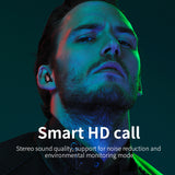 V21 Invisible Single Bluetooth-compatible Earphones 2200mAh Charging Box Wireless Headphone 8D Stereo Sports Waterproof Headsets