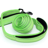 Dog leash Nylon High quality 1.5m Double-layer reflective traction rope safety small big german shepherd bulldog dog accessories