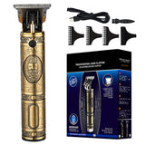 Professional Hair Clippers Trimmer 0mm Rechargeable Hair Shaving Machine Hair Cutting Beard Cordless Barber For Men Hair Trimmer