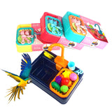 Parrot Shower Bird Bathtub for Calopsita Parakeet Toys Swimming Pool Agapornis Birds Cages Bath Basin Faucet Parrots Accessories