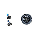 Fixed Gear Middle Axle With Waterproof Screw Bicycle Bearing Square Hole 103 107 Bottom Bracket Single Speed Bike Parts
