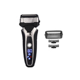 Magnetic Suspension Electric Shaver Waterproof 1.5 Hours Fast Charging Shaving Razor Professional 3 Blade Shaver + Extra Head 31