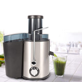 500ML Stainless Steel Juicer Machine 400W 2 Gear Whole Fruit Vegetable Centrifugal Juice Extractor Automatic Pulp Ejection