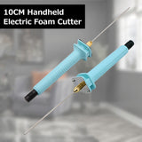 15W Handheld Electric Foam Cutter Portable Foam Cutting Pen Styrofoam Cutting Tool Engraver with Power Adapter (10cm/ 3.9in)