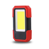 LED Work Light LED Magnetic Base  Clip Battery COB Flashlight Bright Handled Work Lamp For Car Repair Camping Emergency