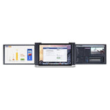 15/13.3/11.9 inch Portable Dual-screen Monitor for 15-17 inch Laptop Expansion Screen 1920*1080 Resolution Easy Installation