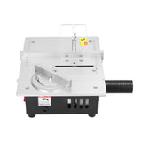 Tablesaw Electric Desktop Saws Small Household DIY Cutting Tool Woodworking Machine with 50mm Sanding Wheel and 10pcs Sandpapers