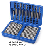 50Pc 75mm Extra Long Reach Bit Set Security Screwdriver Bits Torx Star Hex Spline Brocas Destornillador Parafusadeira