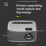 LEJIADA T20 New Mini Portable Storage Bag 1080P USB HD 320x240 Pixel LED Home Photo Media Video Player Cinema Projector
