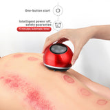Electric Cupping Massage Scraping Cellulite Massager Heating Vacuum Suction Cup Pressure Physiotherapy Apparatus LCD Display