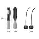 Bearing Skip Rope Wireless Jump Ropes ABS Smart Electronic Digital Lose Weight Cordless Jump Ropes Portable Fitness Equipment