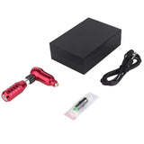 Rca Interface Rotatable Tattoo Tattoo Machine Red &amp; Double Led Display Tattoo Power Supply Permanent Us Plug