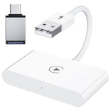 Wireless CarPlay Adapter For LPhone ,Wireless Auto Car Adapter Apple Wireless Carplay Dongle,Plug Play 5GHz WiFi Online Upd F2V2