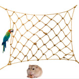 Bird Swing, Parrot Cage Toys Swing Hanging Play For Greys Parakeet Cockatiel Conure Pet Climbing Rope Net Bird Ladder Toys