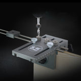 3 in 1 DIY Woodworking Hole Positioner Drill Punch  Guide Locator Jig Joinery System Kit Aluminium Alloy Wood Working Tool