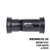 Bicycle Parts BB386 CERAMIC 24 EVO Threaded Lock Press Fit Bottom Bracket For 386 Frame to 24mm Crankset Quality Center Adapter