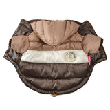 Winter Pet Clothes For Small Dogs Windproof Dog Coat Hooded Warm Thicken Dog Down Jacket Chihuahua French Bulldog Pet Clothing