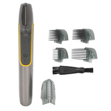 Electric Lighted Body Groomer Hair Comb Trimmer Battery Powered for Men for Travel
