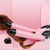 M-11 Three-tube Curling Iron Two-stage Temperature Adjustment Ceramic And Tourmaline Tubes Fast Heating