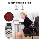 Natural Jade Tourmaline Infrared Heating Mat Electric Hot Massage Seat Pad Heated Therapy Warmer Cushion Pain Relief Relax Body