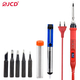 JCD 80W Soldering Iron 908U Update Multi-function Button Adjustable Temperature Soldering Station LCD Lighting Display Iron 908
